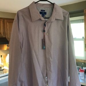Egara Long sleeve dress shirt Xxl New with tags